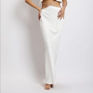 Meshki Diamante Maxi Skirt